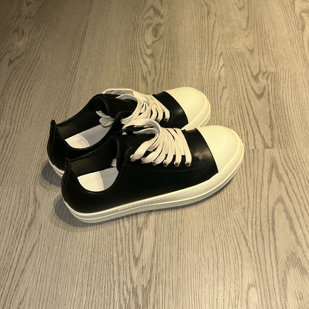 Rick Owen’s leather lows